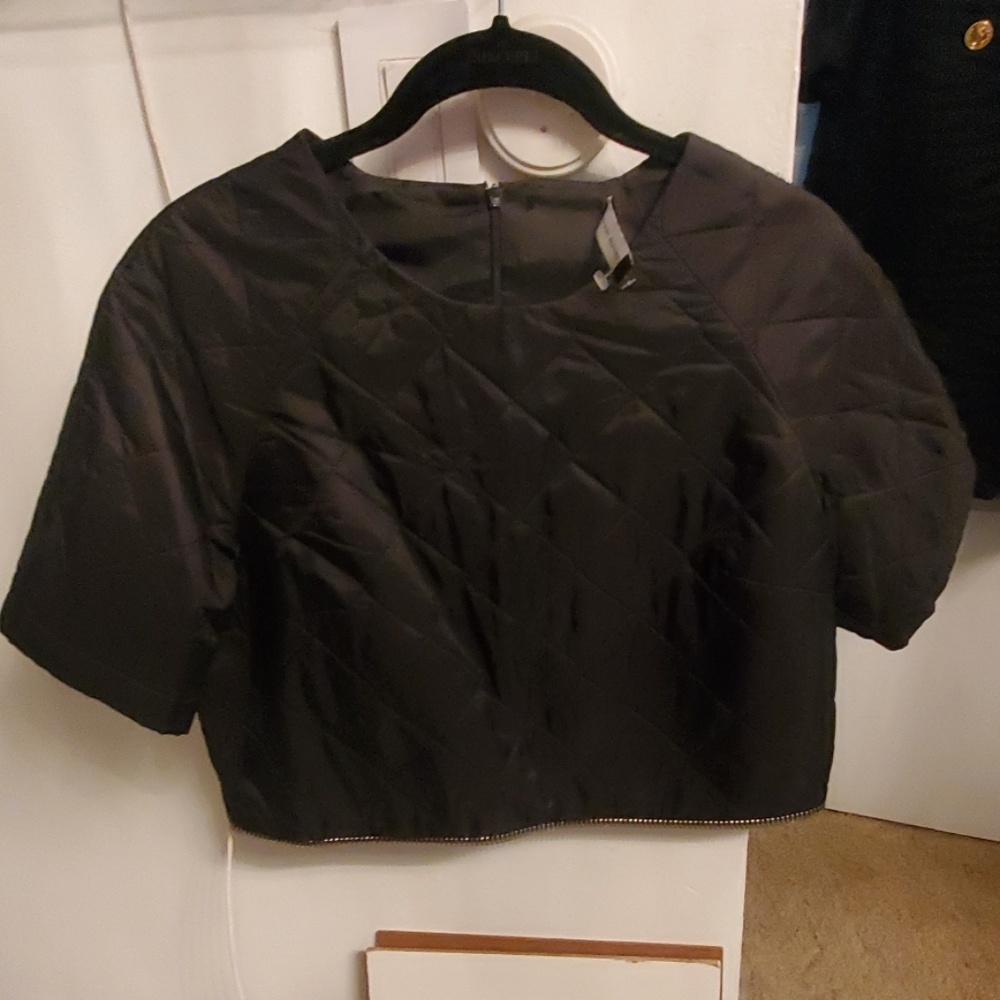 New York assembly crop top